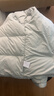 adidas 拒水防泼防风保暖鸭绒羽绒服面包服男女同款阿迪达斯官方 银灰色   M 实拍图