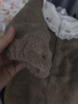 巴厘小猪女宝宝冬装羊羔绒加厚保暖秋冬季外出衣服加绒可爱婴儿连体衣哈衣 浅驼色 90cm 实拍图