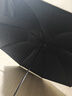 天堂 防紫外线晴雨伞三折 雨伞黑胶防晒太阳伞遮阳晴雨伞 甘酪白 实拍图