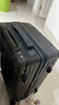 梵地亚行李箱小型登机箱男出差短途女旅行拉杆箱密码皮箱杯架黑色20英寸 实拍图