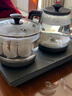 FUNORK全自动上水电热水壶 茶台烧水壶家用办公一体机茶桌茶几嵌入式茶具电茶炉套装 RY-10钛灰色清洁款 实拍图