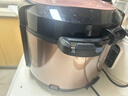 美的（Midea） 电压力锅电高压锅家用大容量多功能定时预约高压电饭煲电饭锅 可煮小米粥2-3-5-8人用 尊享款 行业TOP【4-10人  双胆】 5L 实拍图
