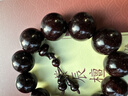 紫辰檀 印度小叶紫檀手串108颗男女小满金星高密度老料檀木文玩佛珠项链 金星小叶紫檀手串108颗8mm男女款 实拍图