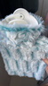 HUGO FROSCH热水袋 德国进口加厚PVC环保注水暖水袋 长毛绒款浅绿（1.8L） 实拍图