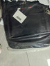 袋鼠双肩包男士背包大容量行李旅游包学生书包女初中商务笔记本电脑包 黑色配红标 实拍图