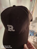 【热巴同款】加大棒球帽帽子男女大头围显脸小春夏字母百搭棒球帽 刺绣款-咖色 实拍图