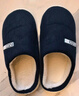 朴西冬季灯芯绒男士室内棉拖鞋保暖加绒厚底情侣居家 藏青色 44-45 实拍图