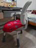 儿童学习椅中小学生写字椅家用可调节升降靠背座椅办公电脑椅子 平稳省心椅【无扶手-星空灰】 实拍图