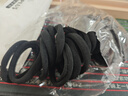 优家（UPLUS）无接缝头绳发圈发绳黑色30根 高弹力皮筋扎头发扎头绳橡皮筋 实拍图