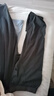 宝派保暖内衣套装男士含羊绒桑蚕丝抗菌情侣打底恒温女秋衣秋裤秋冬季 羊绒暖护贴男黑灰 L 实拍图