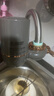 美的（Midea）净水器水龙头过滤器家用自来水滤水器直饮前置过滤器厨房卫生间通用除水垢除余氯双出水可清洗滤芯 一机三芯【两年免换滤芯】 实拍图