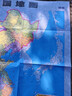 2025版中国地图+世界地图大尺寸107.5*75厘米双面覆膜高清书房贴图教室墙贴中小学生学习地理百科知识挂图折叠版武汉大学出版社书通天下 中华人民共和国地图1张 实拍图