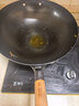 章状元章丘炒锅铁锅无涂层家用不粘锅已开锅传统精铁老式炒菜锅燃气灶 36cm大师款(带耳单锅) 36cm 实拍图