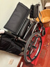 鱼跃(yuwell)手动轮椅车H053C铝合金折背折叠轻便老年残疾人代步 实拍图