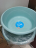 CHAHUA茶花 塑料盆36cm1只装 洗脸盆子大号洗衣服内裤盆儿童洗脚通用盆 实拍图