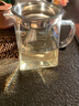 忆壶茶（YIHUTEA）玻璃公道杯带过滤网茶漏套装茶具配件茶海分茶器加厚功夫茶杯大号 公道杯350ml+茶漏 实拍图