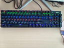 蝰蛇 KM600 机械键盘鼠标套装电竞青轴台式机网吧电脑办公笔记本USB有线通用发光游戏外设绝地求生 KM600 黑色 青轴 【键鼠套装】 实拍图