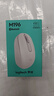 罗技（Logitech）M196 无线蓝牙鼠标 办公鼠标 笔记本商务办公家用 小巧便携 对称手型 珍珠白 实拍图