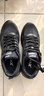 特步男鞋跑步鞋新款冬季厚底旅游透气轻便皮网面休闲运动鞋慢跑鞋子男 黑色-(网面) 41 实拍图
