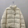 优衣库女装羽绒茄克/柔软面料外套夹克479212 01 乳白色 L 实拍图