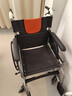 鱼跃(yuwell)手动轮椅车H062C铝合金免充气减震轻便手动可折叠老人 实拍图