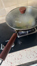 炊大皇铁锅家用无涂层不锈炒锅燃气灶专用炒锅炒菜锅平底锅极铁锅30cm 实拍图