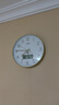 Timess 挂钟电波钟客厅万年历新款钟表日历时钟自动对时挂墙表30cm 实拍图
