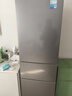 美的（Midea）220升三门冰箱灰色租房家用客厅宿舍小型冰箱三开门节能省电低音运行BCD-220TM【国家补贴】 实拍图
