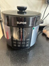 苏泊尔（SUPOR）食触安全认证电压力锅电高压锅5L家用4-6人大容量双胆全自动排气电饭煲智能预约口感可选电饭锅 【提鲜保营养】双胆不粘锅 5L 实拍图