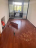 霍克林纯实木地板家用孕婴环保天然原木番龙眼圆盘豆橡木柚木地板纯实木 番龙眼-本色（122宽） 实拍图