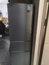 美的（Midea）220升三门冰箱灰色租房家用客厅宿舍小型冰箱三开门节能省电低音运行BCD-220TM【国家补贴】 实拍图