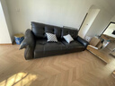 狄普细摔头层牛皮艺沙发大坐深头靠可调节2.8米沙发Ultra版曜夜黑玉衡 实拍图