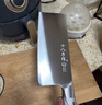 十八子作不锈钢家用菜刀 耐滑手柄刀具盈光斩切刀SL1703-AB【彩盒装】 实拍图