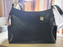 Songmont山下有松循迹系列hobo包植鞣牛皮斜挎软包【李娜同款】 烟墨黑 中号 现货 实拍图
