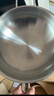 WMF福腾宝无涂层不锈钢炒锅304不锈钢平底电磁炉明火通用金刚30cm 实拍图