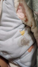 童泰新生婴儿衣服连体衣秋冬加厚夹棉初生宝宝蝴蝶衣爬服 黄色 59cm 实拍图