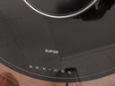 苏泊尔（SUPOR）暖菜板 饭菜保温板热菜板 加热桌垫 电磁炉火锅分区控温（圆形70CM）自动旋转餐桌转盘 BZ70IH817D 实拍图