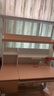 京东京造沐光桌100w护眼大路灯儿童学习桌书桌椅套装升降学生写字桌1.2m棕 实拍图