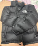 北面（The North Face）【李昀锐同款】ICON羽绒服1996NUPTSE鹅绒美版700蓬填充|3C8D GOE/宇宙黑 M (175) 美版偏大一码 实拍图