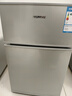 HYUNDAI（韩国现代）小冰箱迷你小型家用冷藏冷冻宿舍出租房办公室双开门二门电冰箱节能省电 58L银【日销过百+租房必备】 实拍图