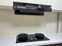 老板（Robam）【双子星E2P】油烟机 欧式顶吸烟灶联动双腔变频大吸力家用厨房油烟机28风量智能油烟机以旧换新 【智慧烟灶联动烟灶】E2P+D2 天然气 实拍图