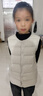 波司登25年秋季羽绒马甲鸭绒男女儿童5A抗菌四防合体短款轻薄外套 实拍图