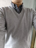 HLA海澜之家长袖针织衫男轻商务时尚系列假两件毛衣男 实拍图