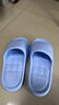 HIPANDA浴室EVA防滑拖鞋家居室内用软底防水耐磨男女情侣凉拖 蓝色 40-41 实拍图