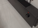 美的（Midea）石墨烯踢脚线/取暖器家用/节能电热电暖器/浴室防水烤火炉/电暖气暖风机/全屋速热移动地暖HDT22YY 实拍图