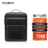 新秀丽（Samsonite）男士双肩包14英寸大容量商务背包牛皮电脑包旅行包圣诞礼物 TM0 实拍图
