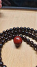 九道一正宗印度小叶紫檀木质手串男108颗盘玩佛珠念珠文玩礼物女手链 老料8mm*108颗（男女款） 实拍图