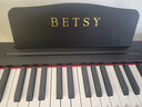 贝琪（Betsy）B351电钢琴88键重锤成人儿童电子钢琴家用练习初学者专业考级钢琴 B350Pro-标准88键木纹黑+圆腿支架 实拍图