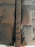 优衣库莫雷加德同款男女装无缝羽绒茄克/老爸评测外套夹克481608 39 棕黑色 L 实拍图