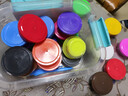 得力（deli）24色超轻粘土彩泥橡皮泥美术手工DIY玩具太空沙塑型玩具密封罐装易收纳儿童幼儿园生日开学礼物 实拍图